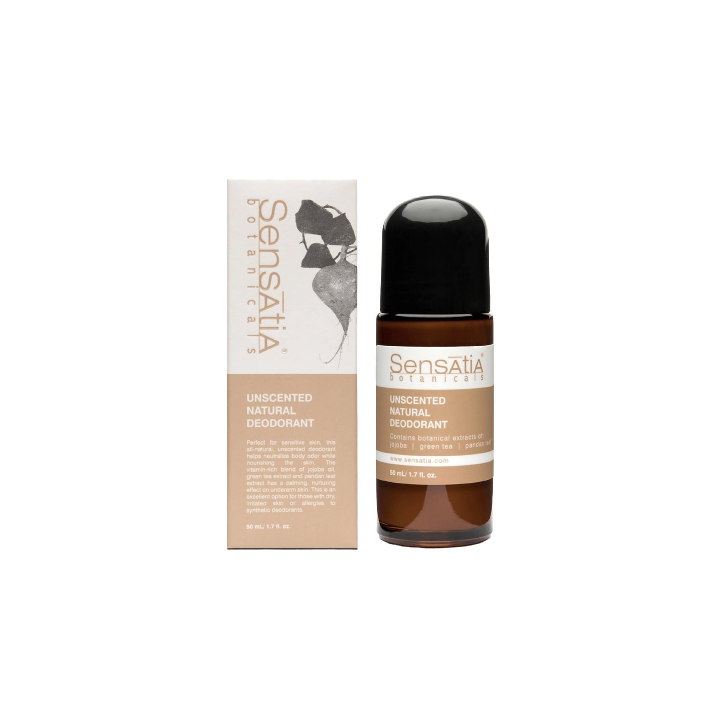 SENSATIA BOTANICALS - Unscented Natural Deodorant