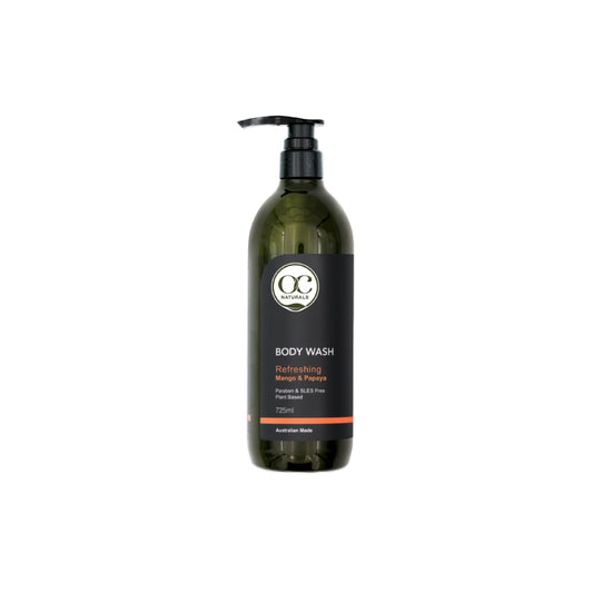 OC NATURALS  - Refeshing Mango & Papaya Body Wash 725 ml