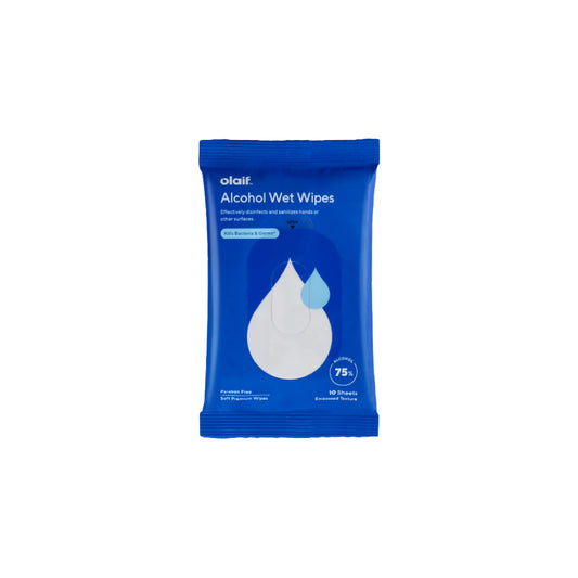 OLAIF - Alcohol Wet Wipes 10 sheets