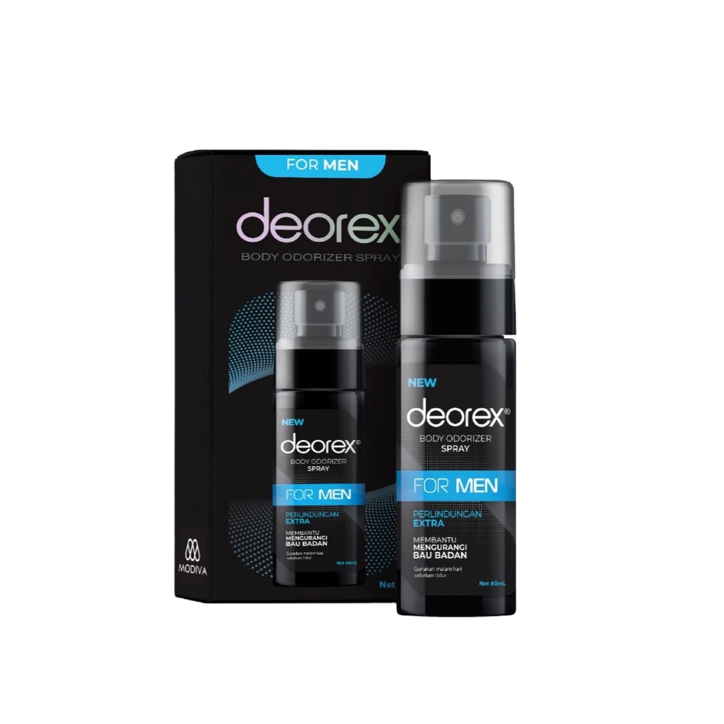 DEOREX - Body Odorizer Spray For Men 60 ml