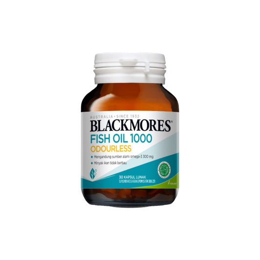 BLACKMORES - Odourless Fish Oil 1000 (30)