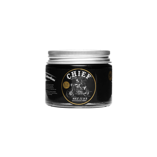 CHIEF - Solid Black Pomade Water Based 2 oz