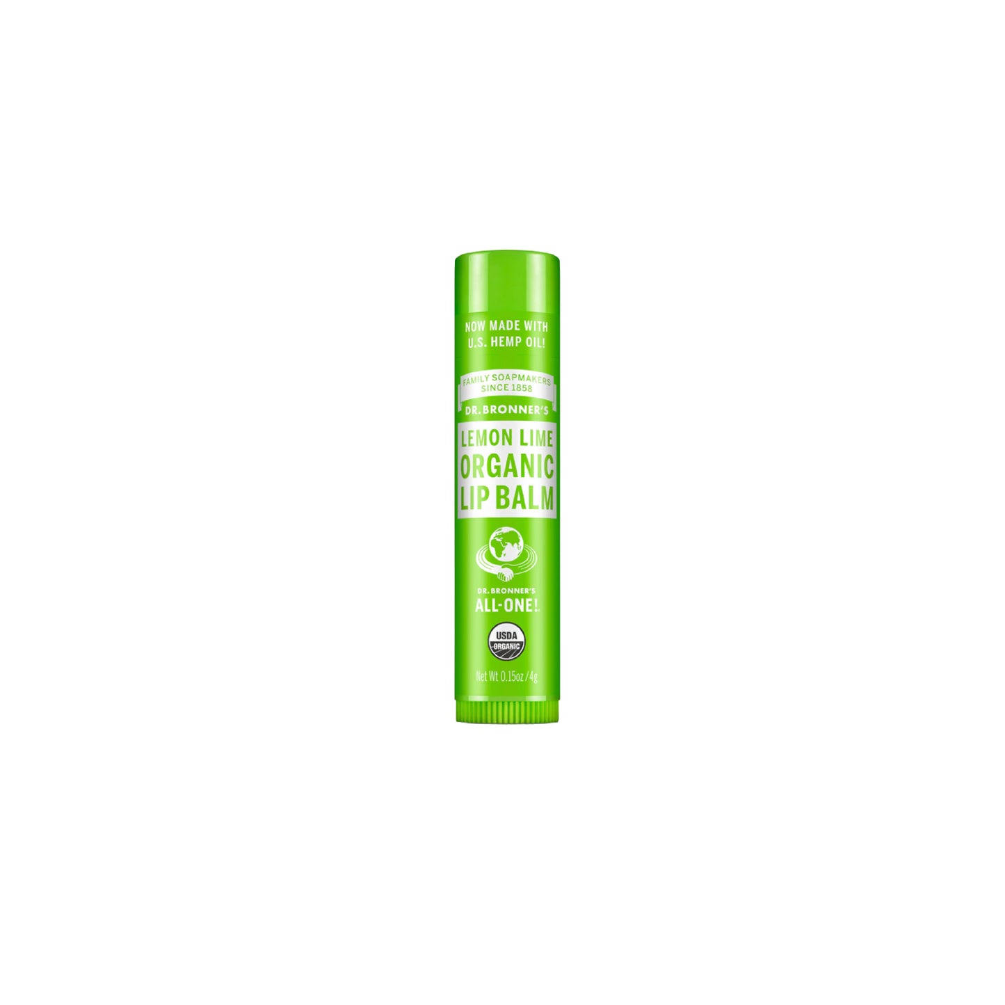 DR.BRONNER'S = Lemon Lime Organic Lip Balm