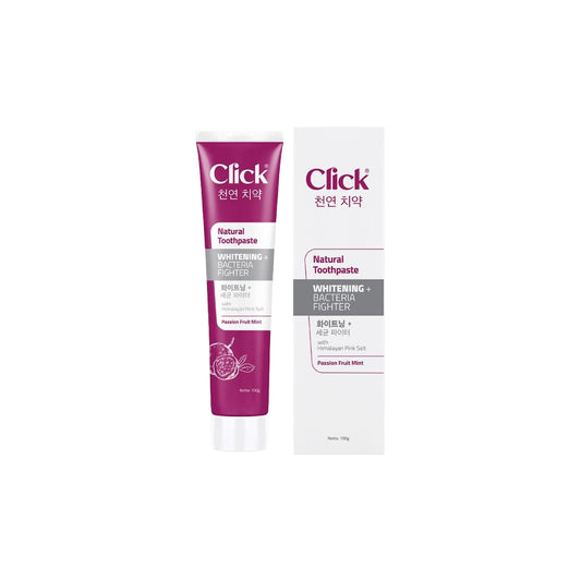 CLICK - Natural Toothpaste Whitening + Bacteria Fighter