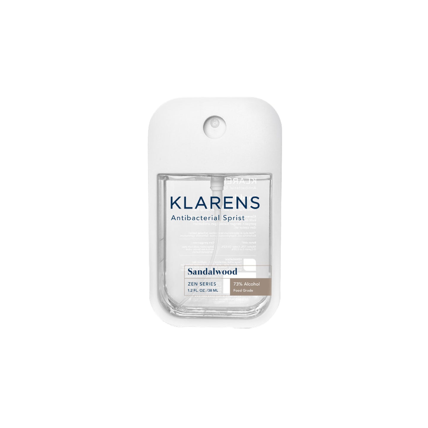 KLARENS - Hand Sanitizer Sprist Sandalwood 38 ml