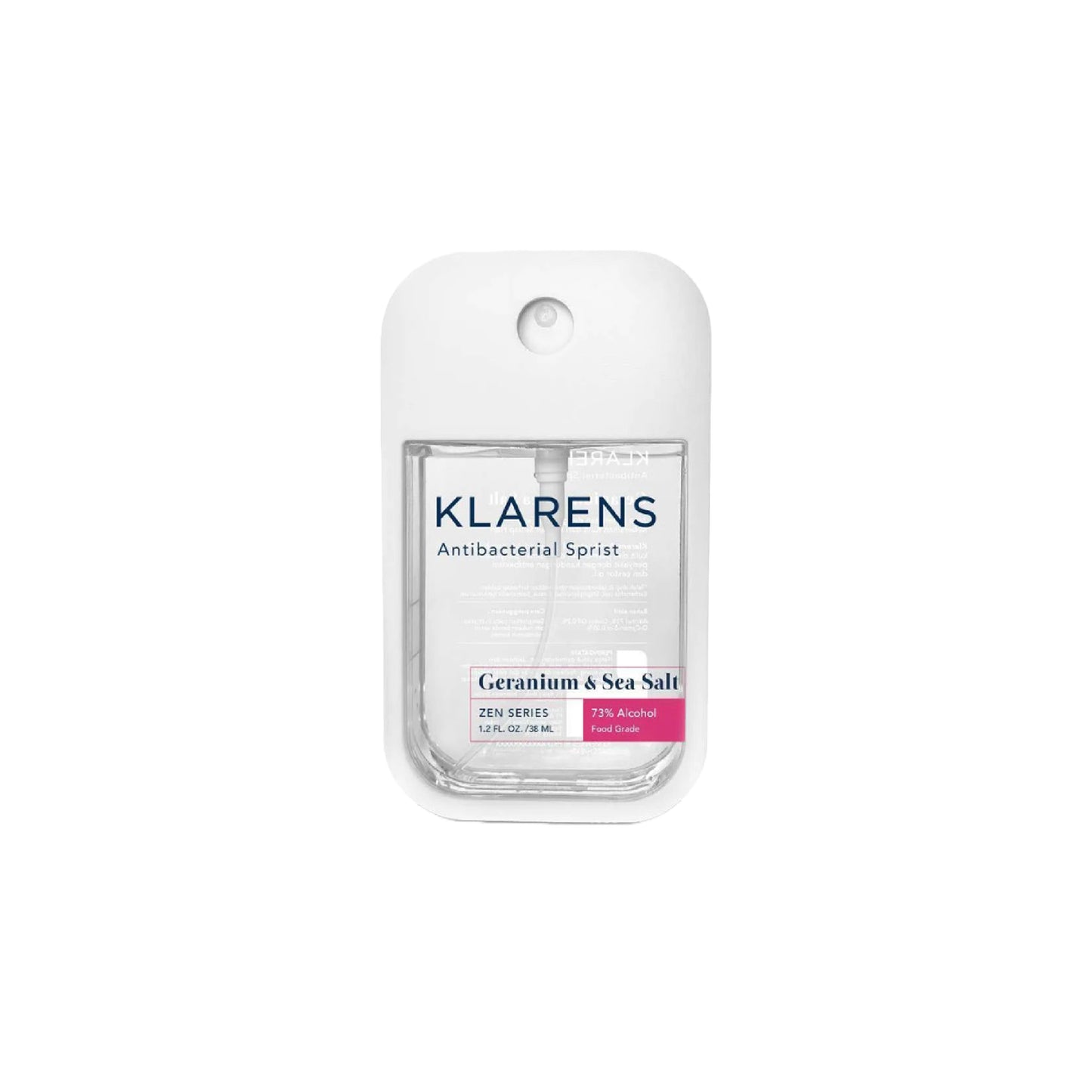 KLARENS - Hand Sanitizer Sprist Geranium & Sea Salt 38 ml